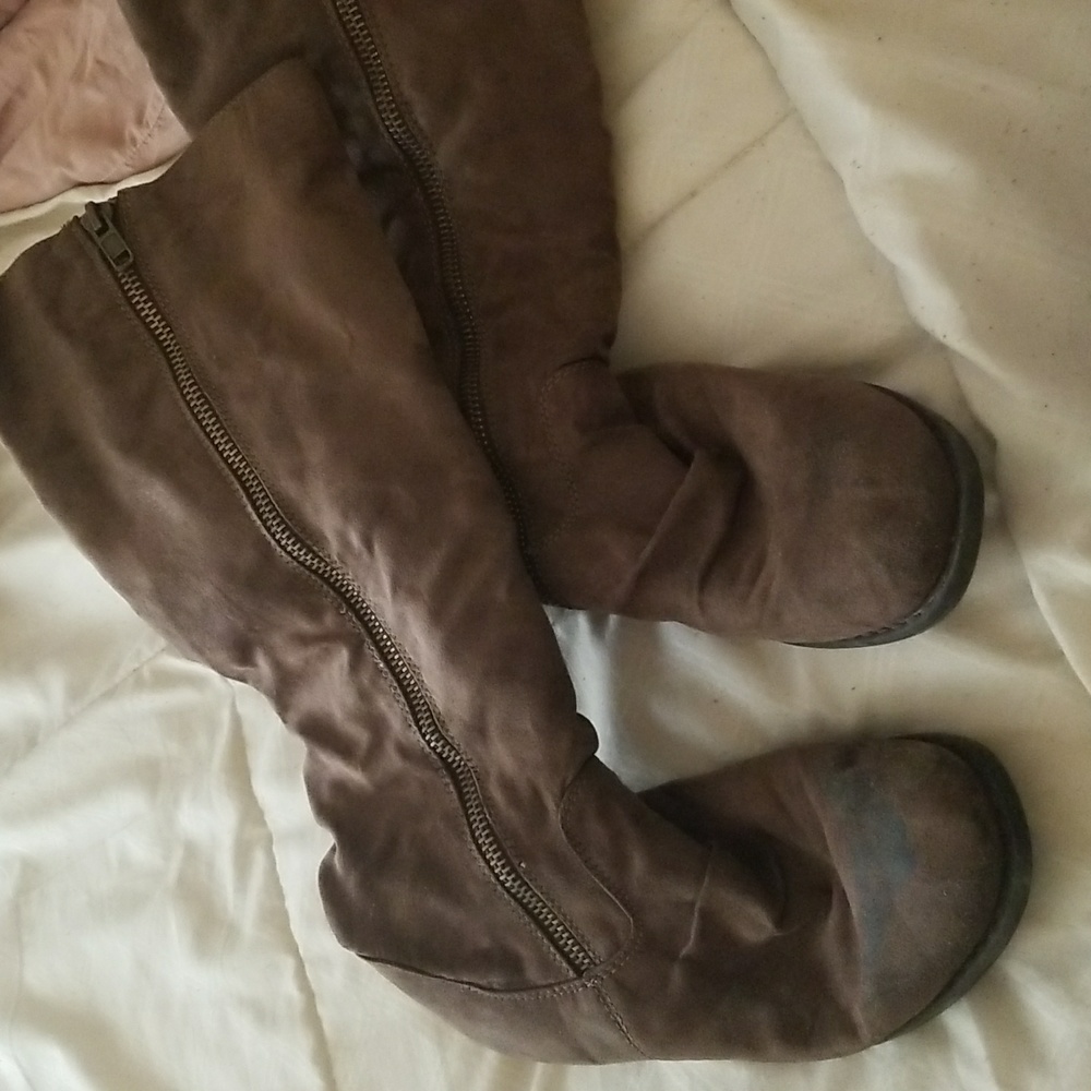 Tall Brown Boots